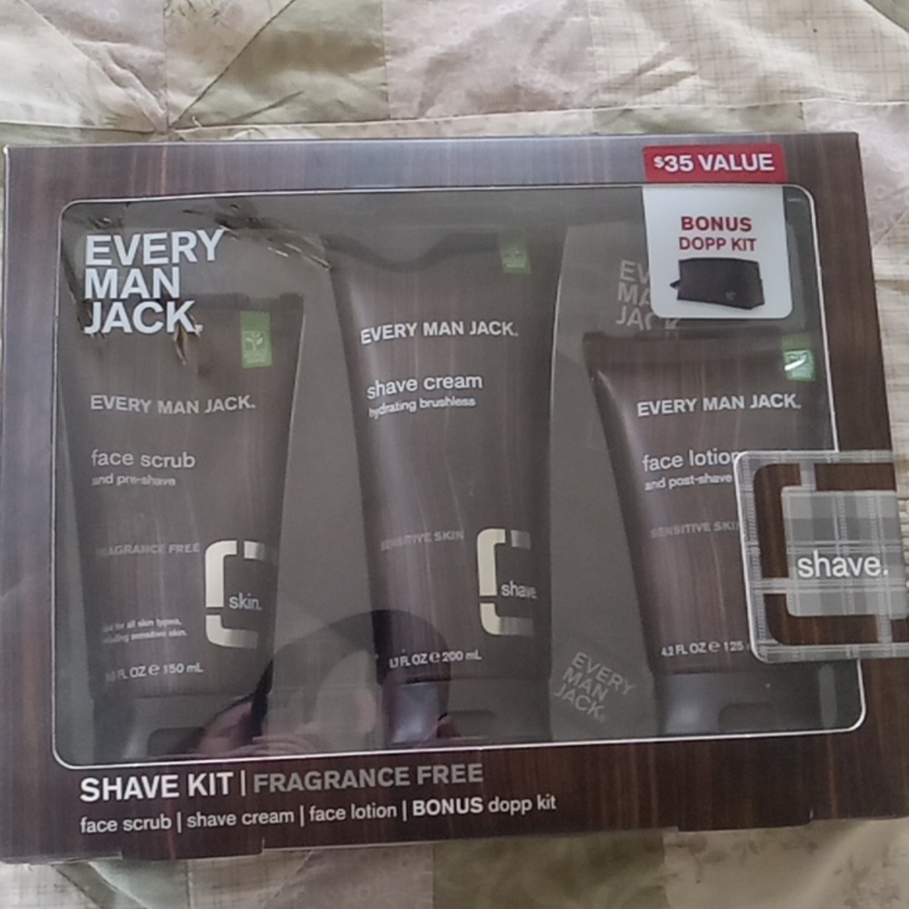 Every man jack shave kit